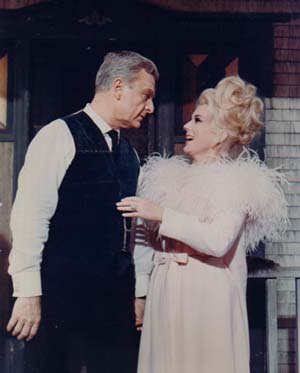 Oliver and Lisa in front of the house