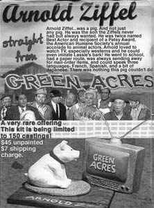 A casted model kit of Arnold