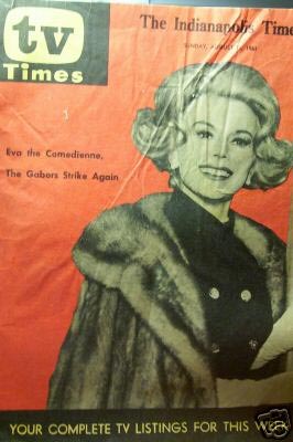 Eva Gabor on TV Times