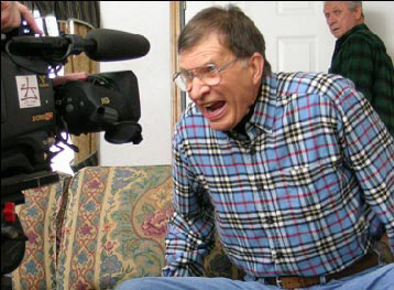Tom Lester Filming Huntin' Buddies