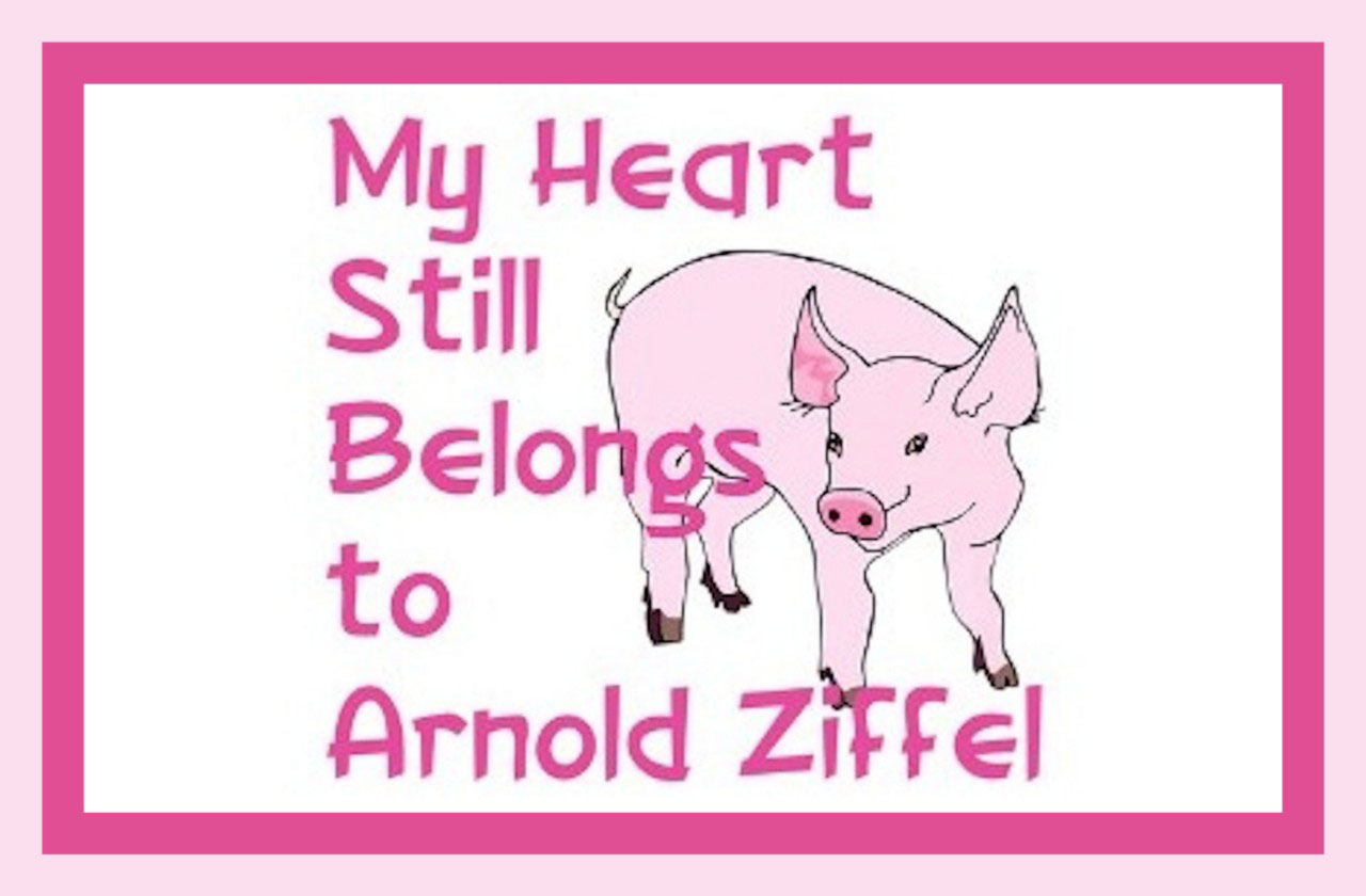 A fan-made Arnold Ziffel Refrigerator Magnet