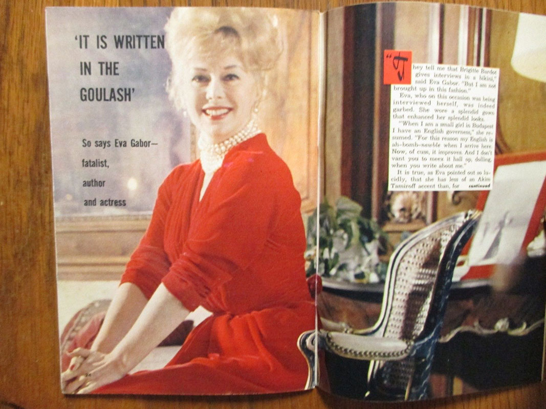 Eva Gabor Article.