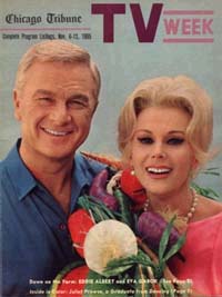 Eddie Albert and Eva Gabor