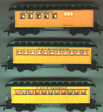 The Tyco Cannonball Train Set.