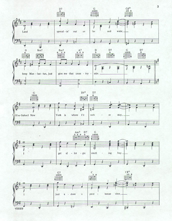 Page 2 - The music and words to that famous theme song