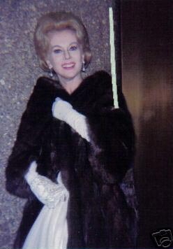 Eva Gabor in Fur