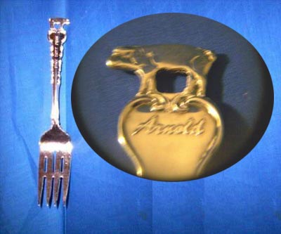 Arnold the Pig is Immortalized in this 'Pork Fork'