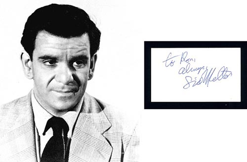 An Autographed Sid Melton Photograph