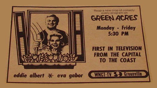 A Green Acres Print Ad