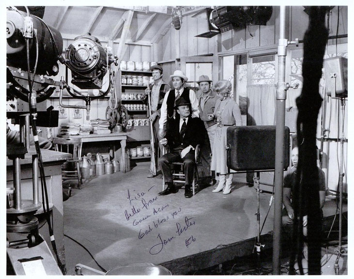 A Cool Photo from the Set of Drucker's Store.