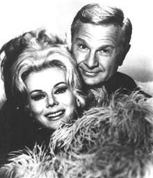 Eva Gabor and Eddie Albert